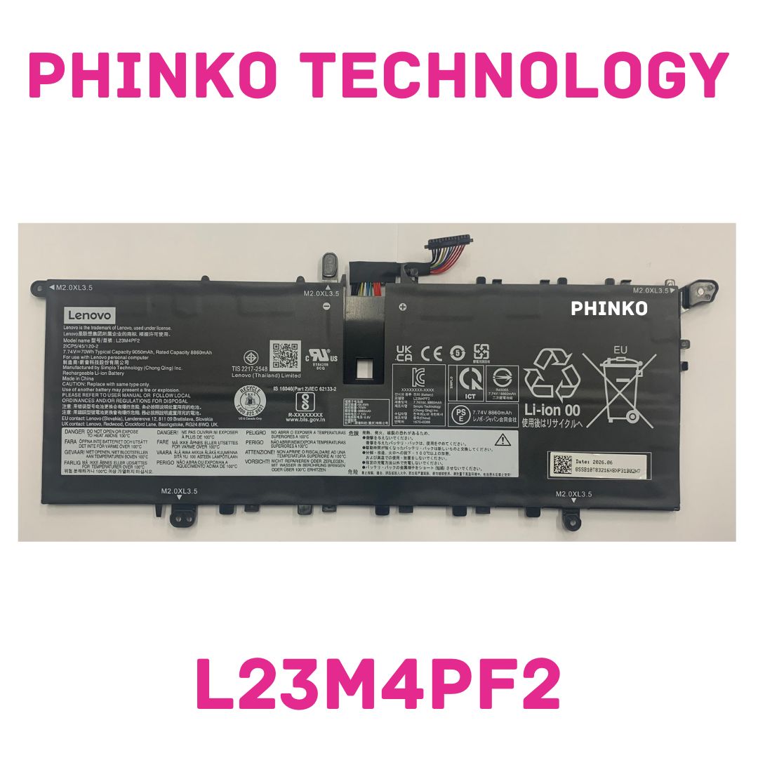 NEW L23L4PF2 L23M4PF2 Battery For Lenovo Yoga Slim 7 Air 14S 15 2024 Series