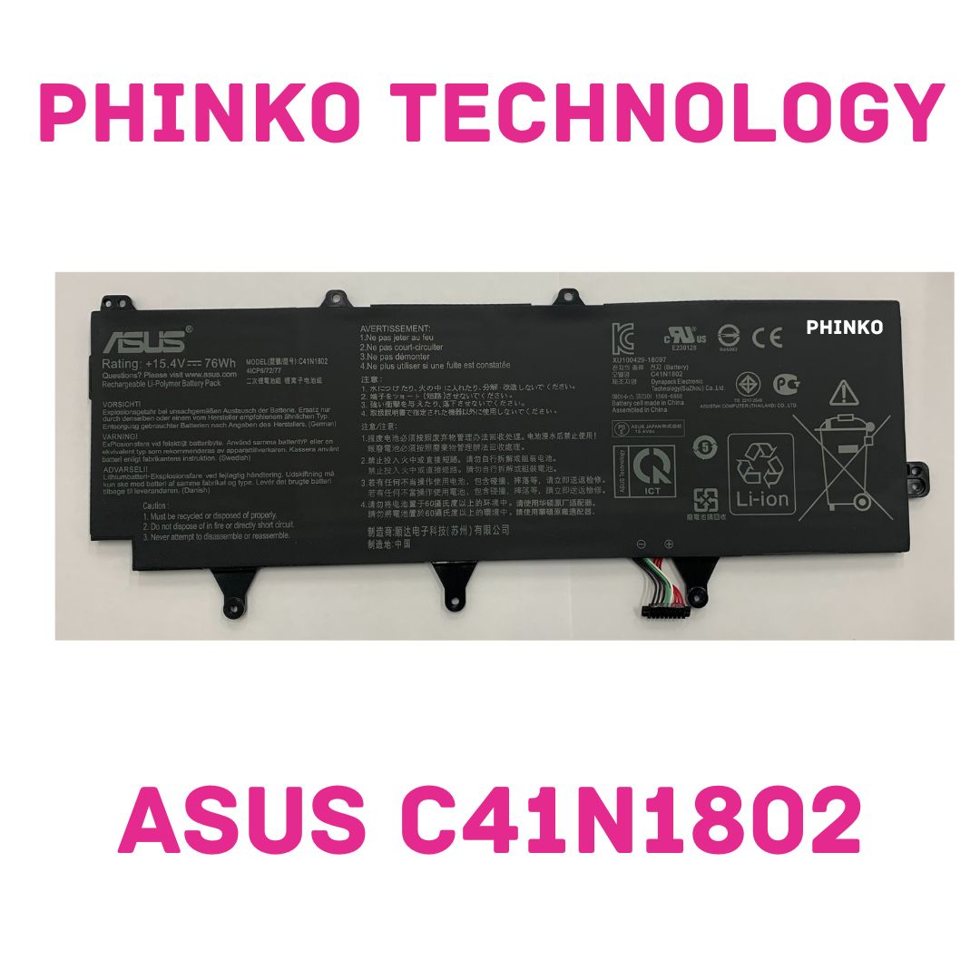 C41N1802 Battery for Asus GX735GX ROG Zephyrus GX701GW