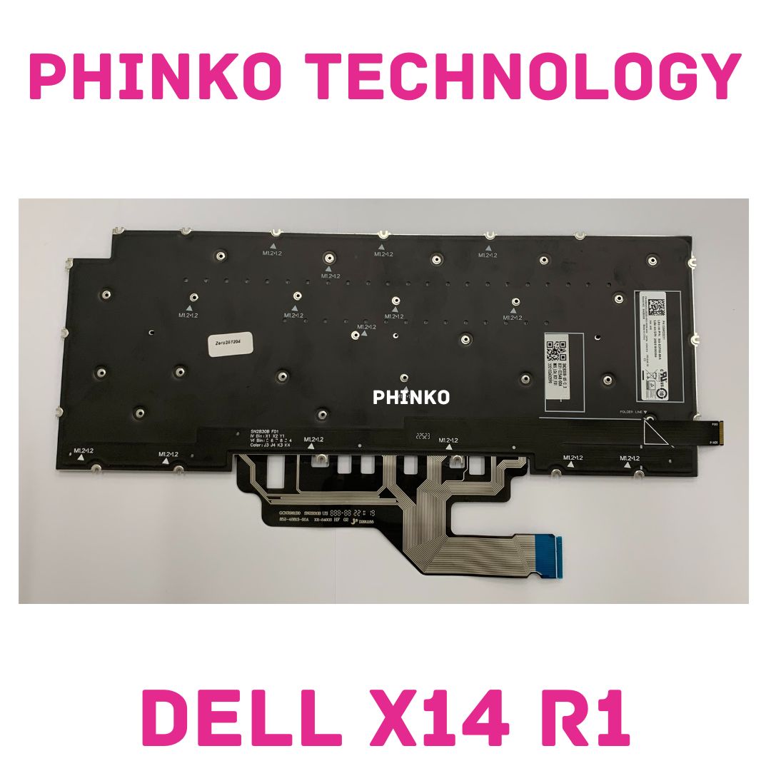 Dell Alienware X14 R1 R2 / Alienware X17 R1 R2 Laptop Keyboard US Backlit TYPE:A