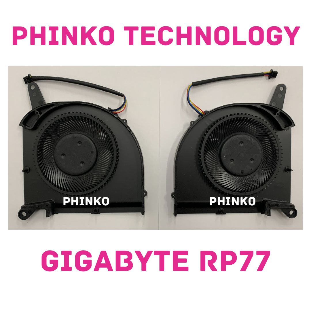 New Cooling Fan For Gigabyte Aero 15 OLED & AORUS 15G/17G Laptops - CPU+GPU Fan Replacement