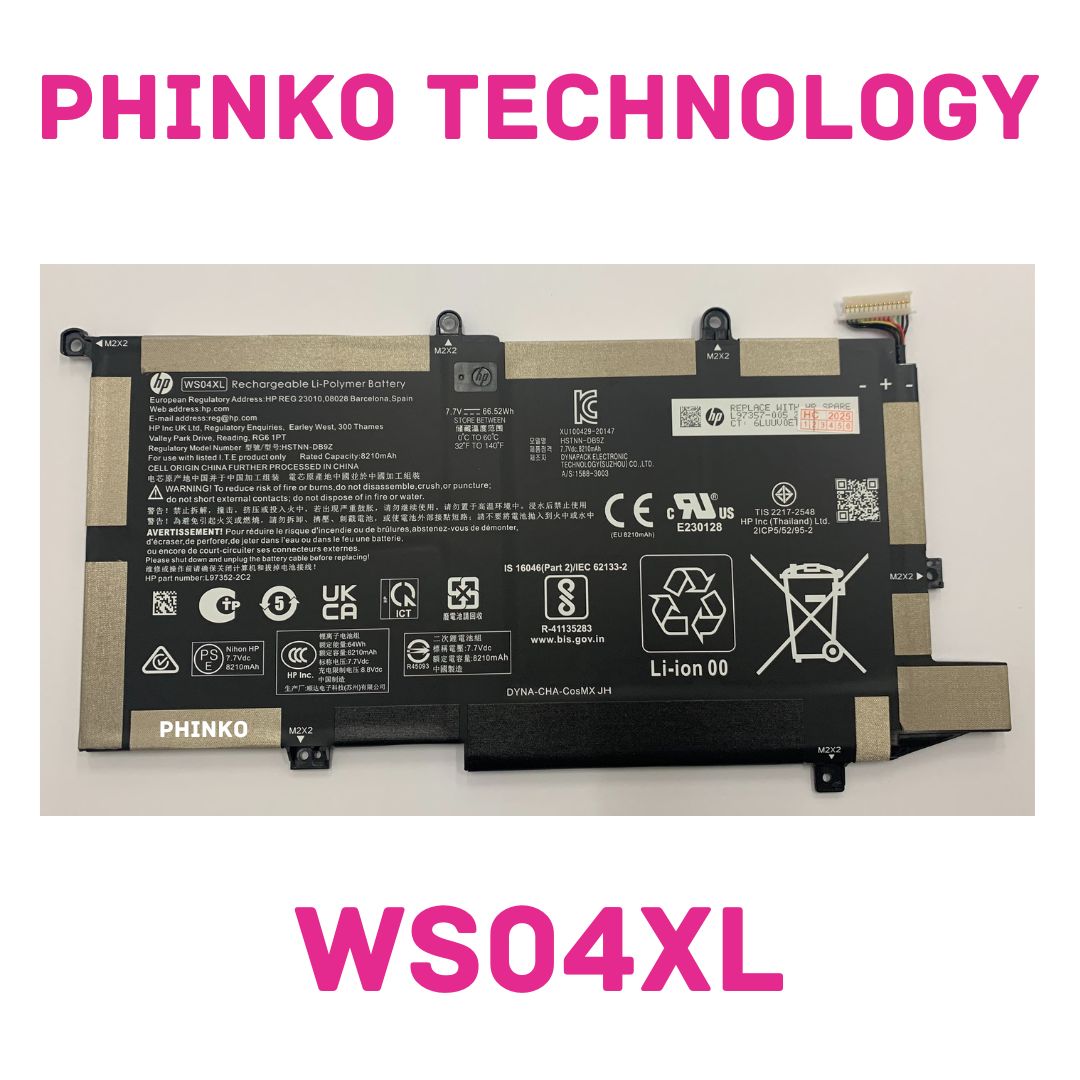 NEW Battery for HP Spectre x360 2-in-1 WS04XL HSTNN-DB9Z L97357-005 L97352-2C1
