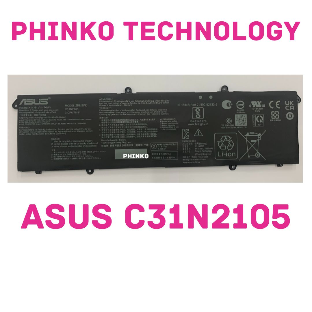 C31N2105 OEM Battery for Asus Vivobook M1403QA X1403ZA M1503IA X1503ZA