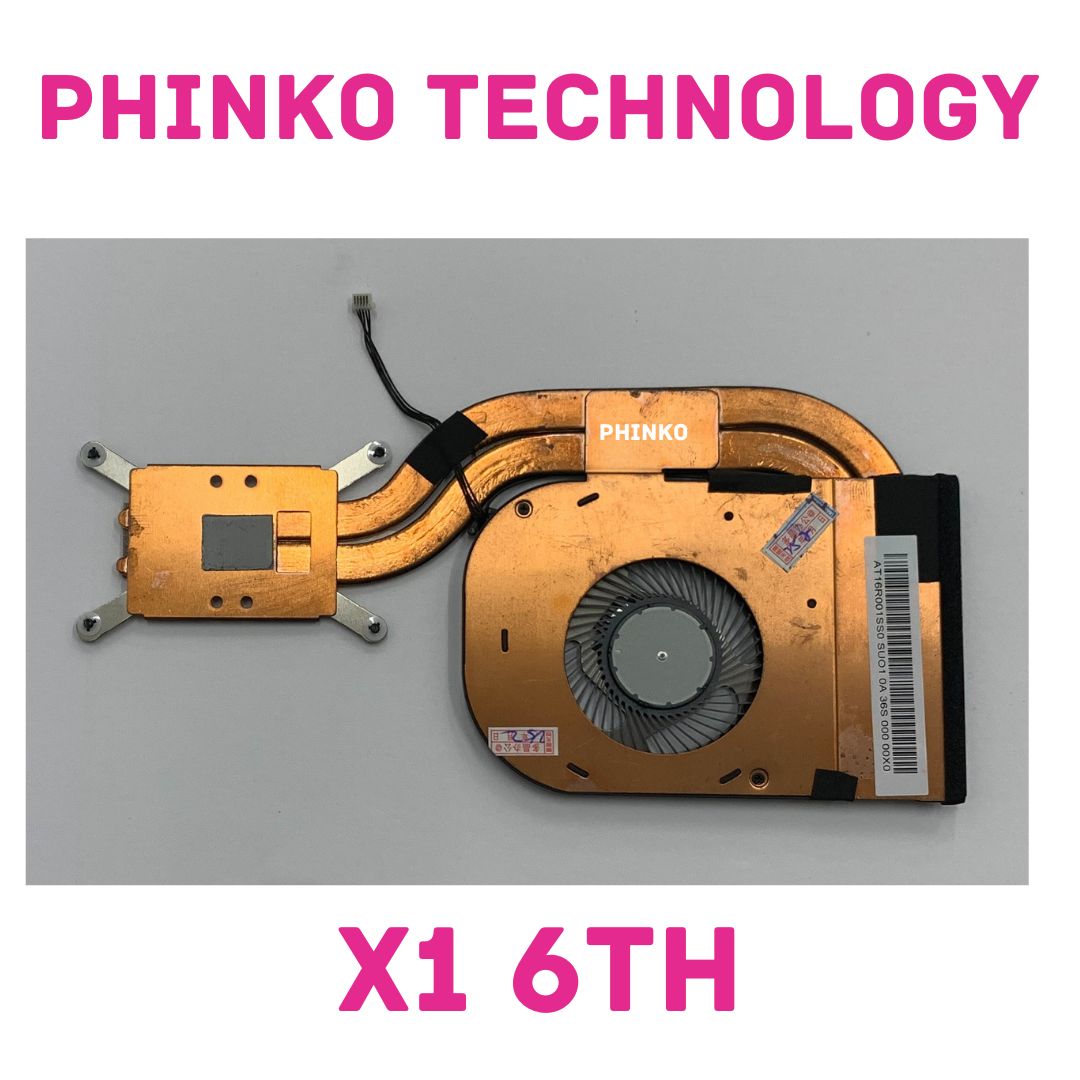 New CPU Heatsink Cooling Fan Lenovo ThinkPad X1 Carbon 6th Gen 01YR159 01YR204