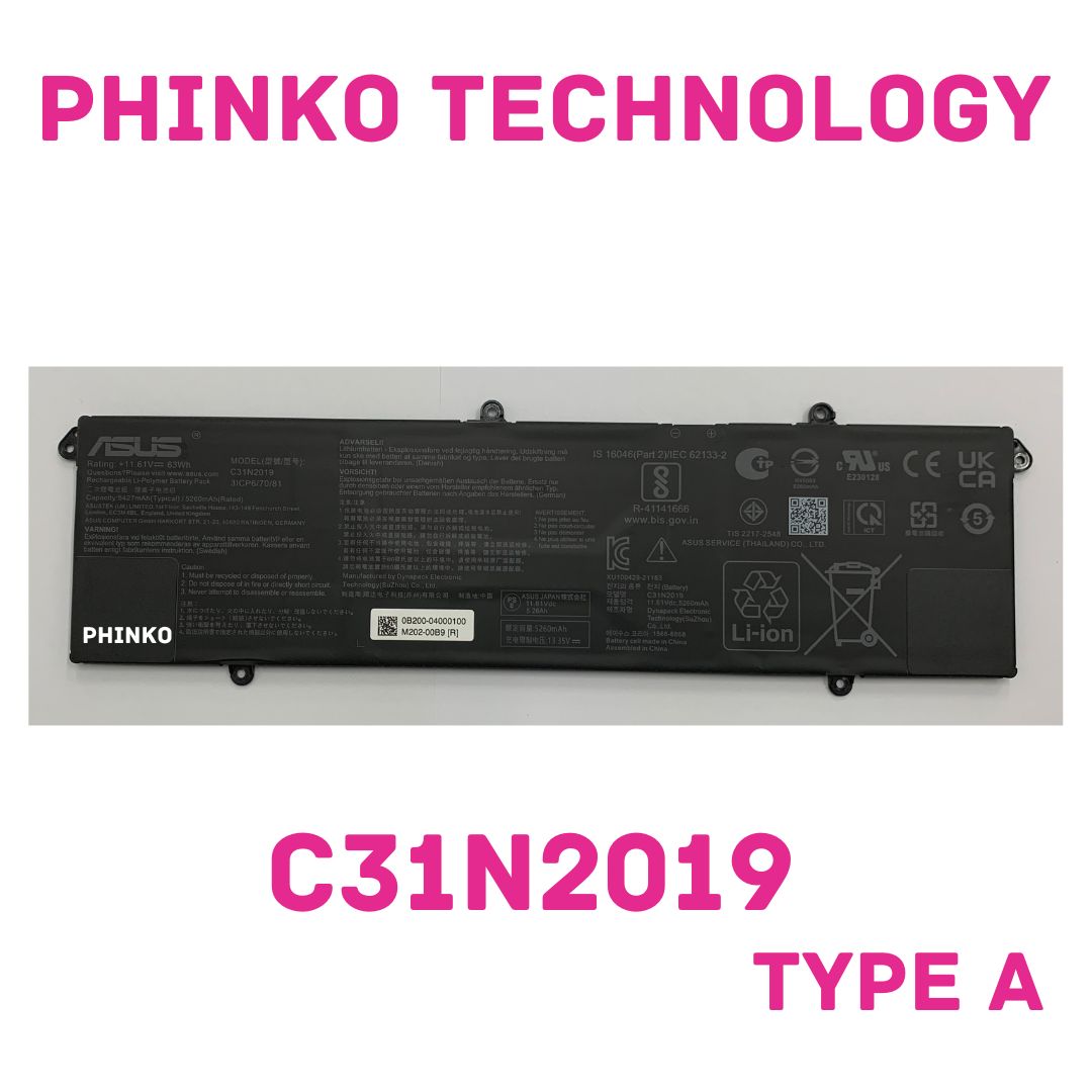 NEW C31N2019 C31N2019-1 OEM Battery for Asus K3400PA M3401QC M3500QC M7400QE (A)
