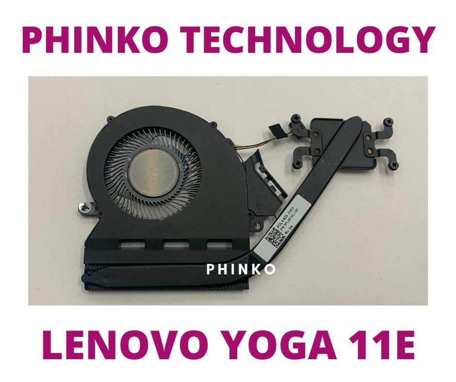 IBM LENOVO FRU: 01AV757 YOGA 11E Models (20GA or 20GB) FAN & HEATSINK