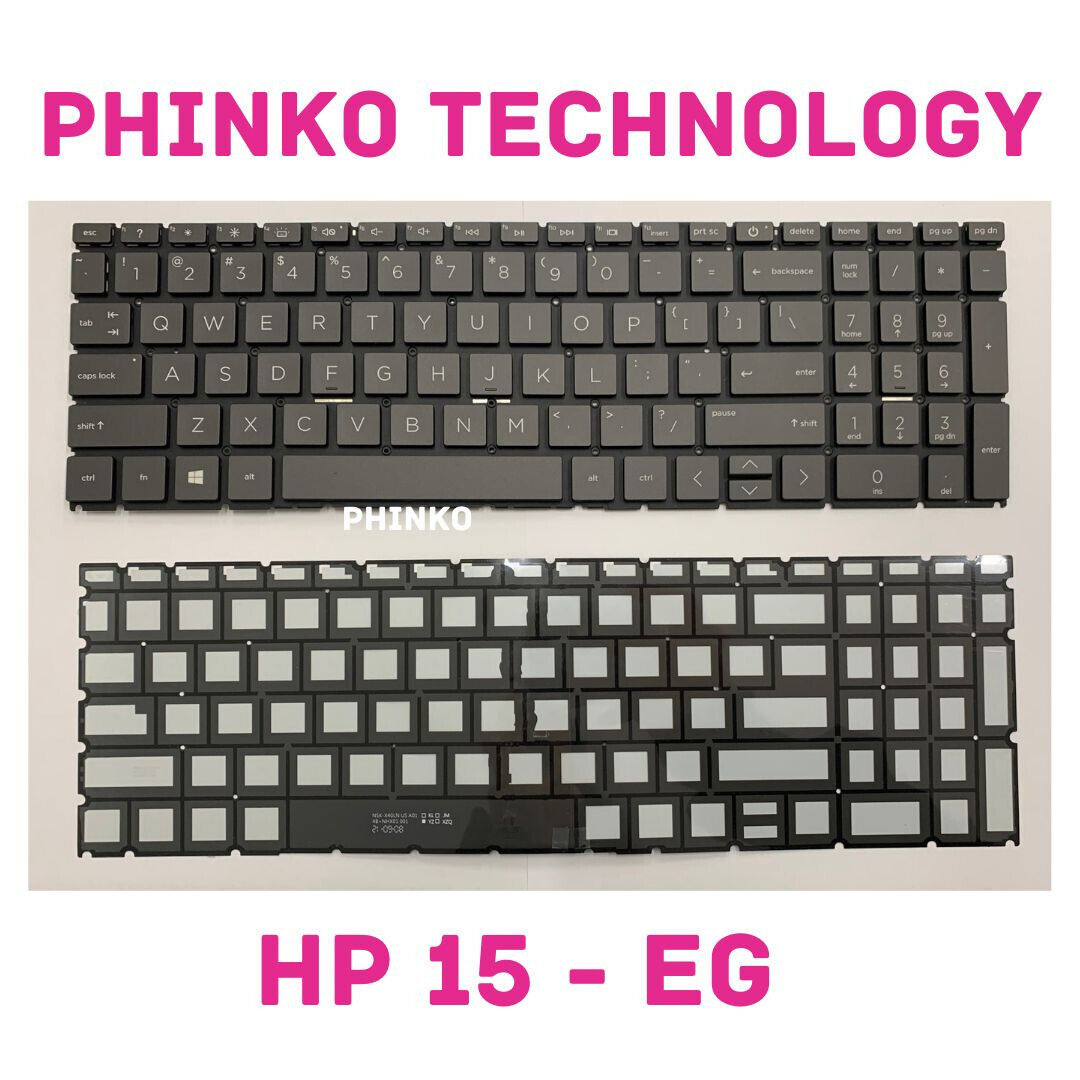New HP 15-EG 15-EH 15Z-EH 17-CN 17-CP 17Z-CP Keyboard US Backlit