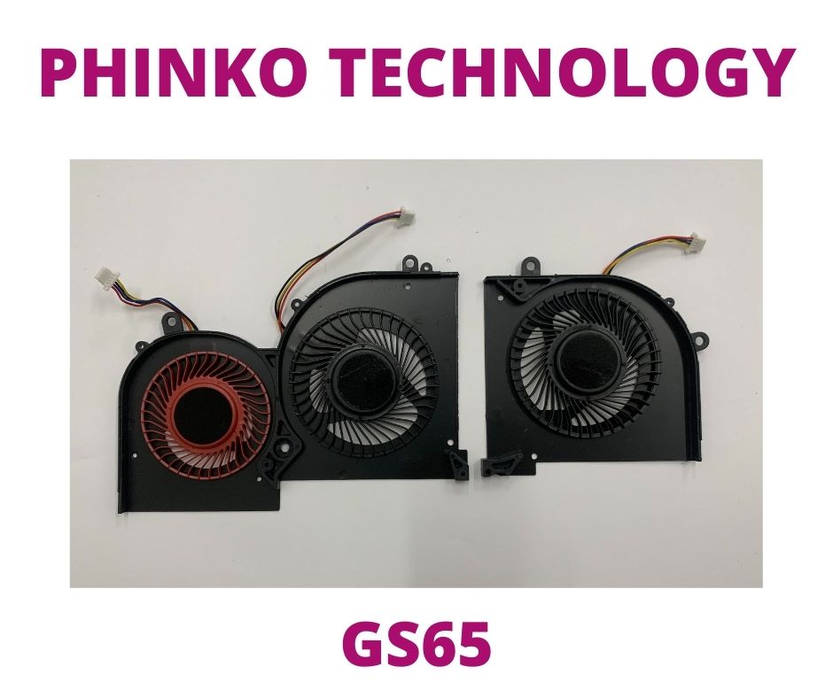 NEW CPU & GPU Cooling Fan For MSI MS-16Q2 GS65 Stealth Thin 8RE gaming laptop