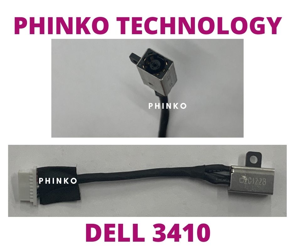 DELL LATITUDE 3410 3510 DC IN POWER JACK HARNESS 7DM5H 07DM5H CN-07DM5H