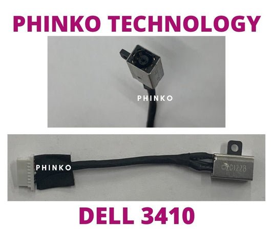 DELL LATITUDE 3410 3510 DC IN POWER JACK HARNESS 7DM5H 07DM5H CN-07DM5H