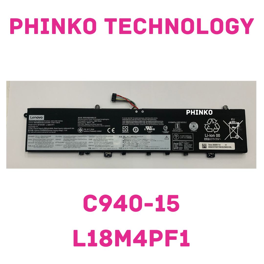 NEW Battery L18M4PF1 L18D4PF1 For Lenovo IdeaPad S740-15IRH Yoga C940-15IRH (A)