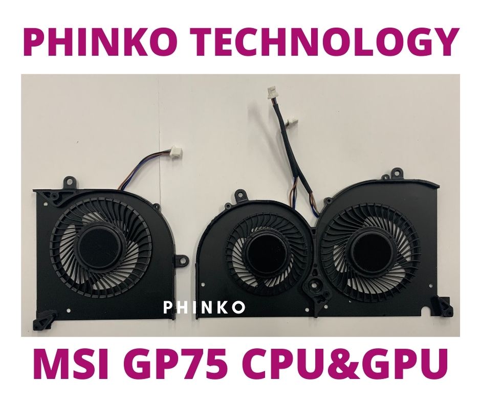 MSI GS75 GP75 MS-17G1 MS-17G2 CPU & GPU COOLING FAN