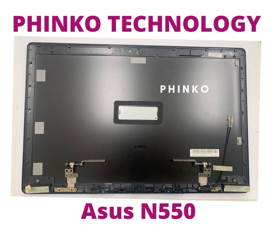 NEW for ASUS N550 N550J N550JA N550JK Non-Touch Top Lid LCD Back Cover w/ Hinge