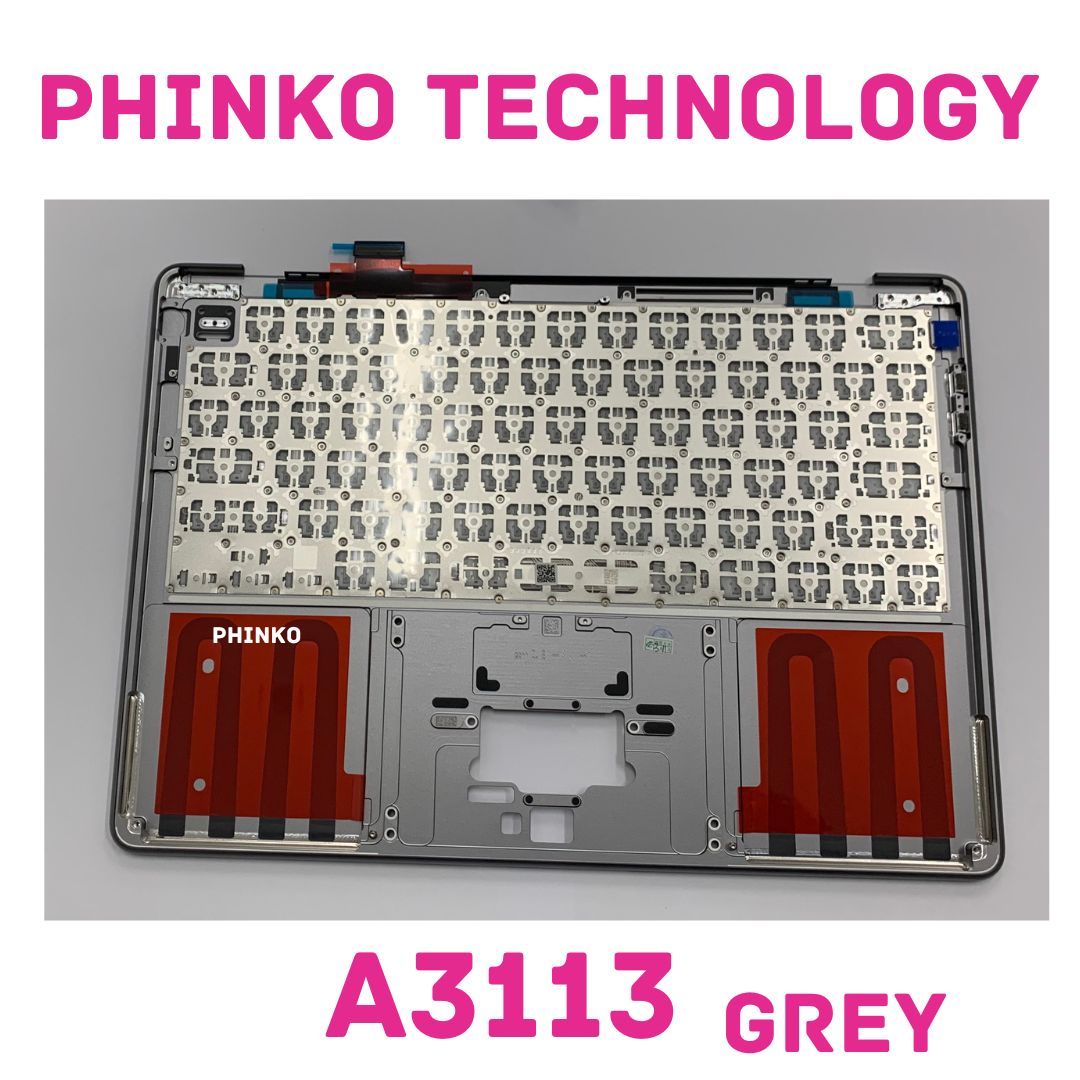 Keyboard Palmrest Top Case Cover For Apple MacBook Air 13" M3 A3113 2024 BACKLIT