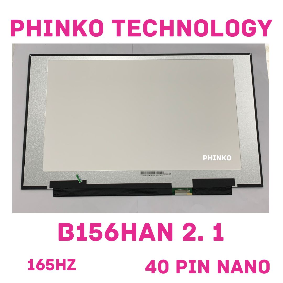 15.6" 165Hz eDP40 Pins Laptop LCD Screen NV156FHM-NY9 NV156FHM-NY7 B156HAN12.1
