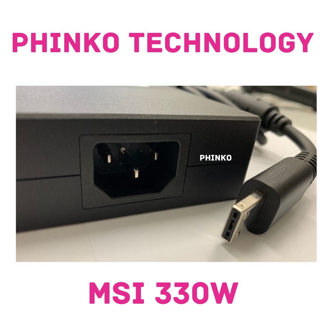 Original DELTA 20V 16.5A 330W USB AC Adapter For MSI Laptop Power Supply Charger