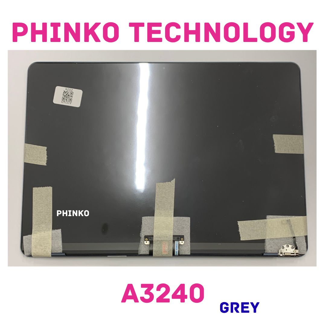 A3240 LCD Screen Assembly for MacBook Air M4 2025 13.6" EMC 8781 Grey Gray