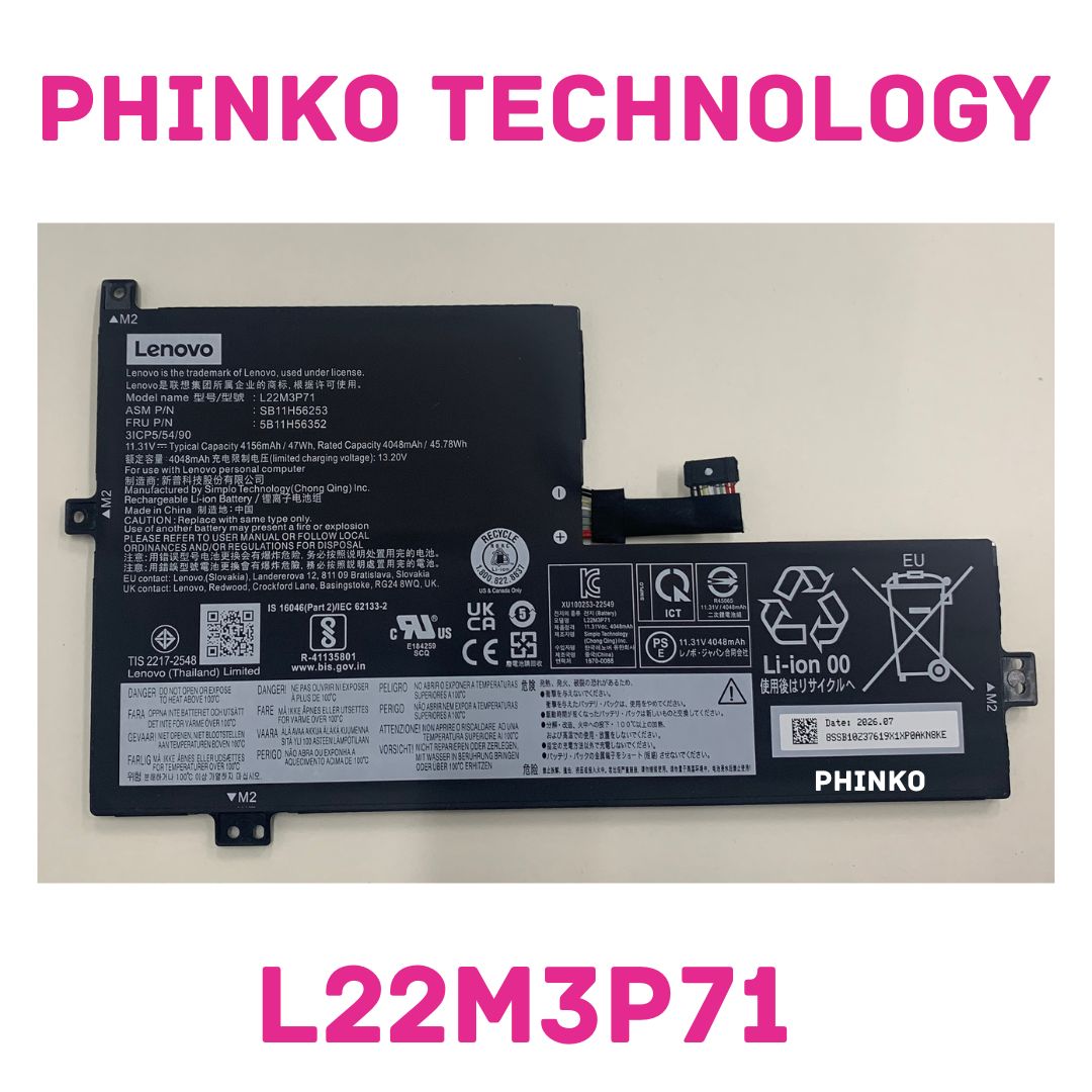 NEW L22M3P72 L22D3P71 L22C3P72 Battery for Lenovo 100w 300w 500w Yoga Gen 4