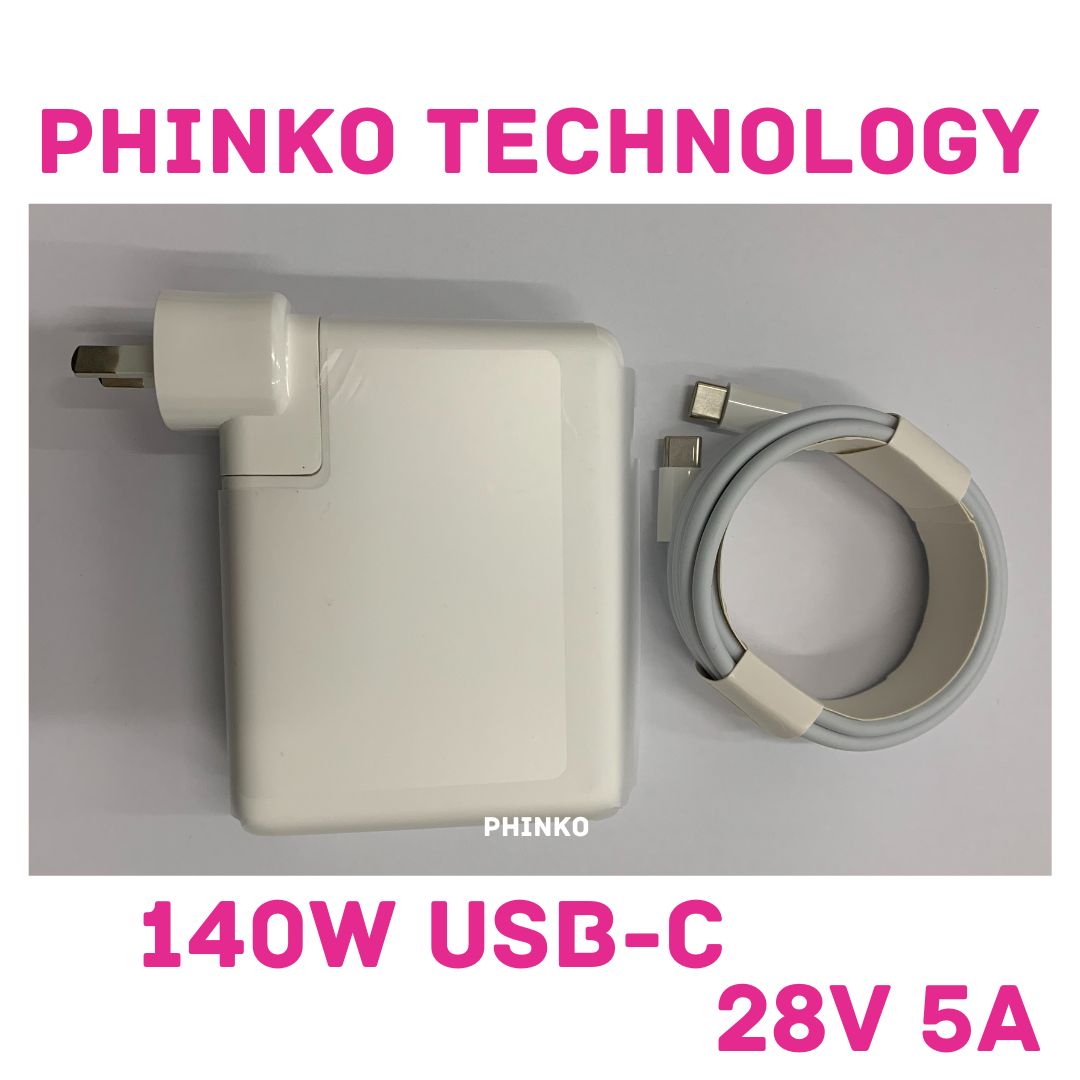 Power Supply 140W USB C Charger Power Adapter for Mac Book Pro 16,15,14,13 inch
