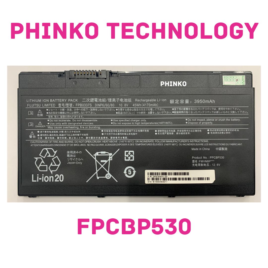 NEW 45W BATTERY FOR FUJITSU LIFEBOOK P727 P728 U729x U727 U728 FPCBP530