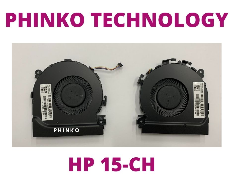 Ventole CPU E GPU Per HP Spectre X360 15-CH000 – Set Di Ricambio Con Dissipatore, 5V 4-Pin