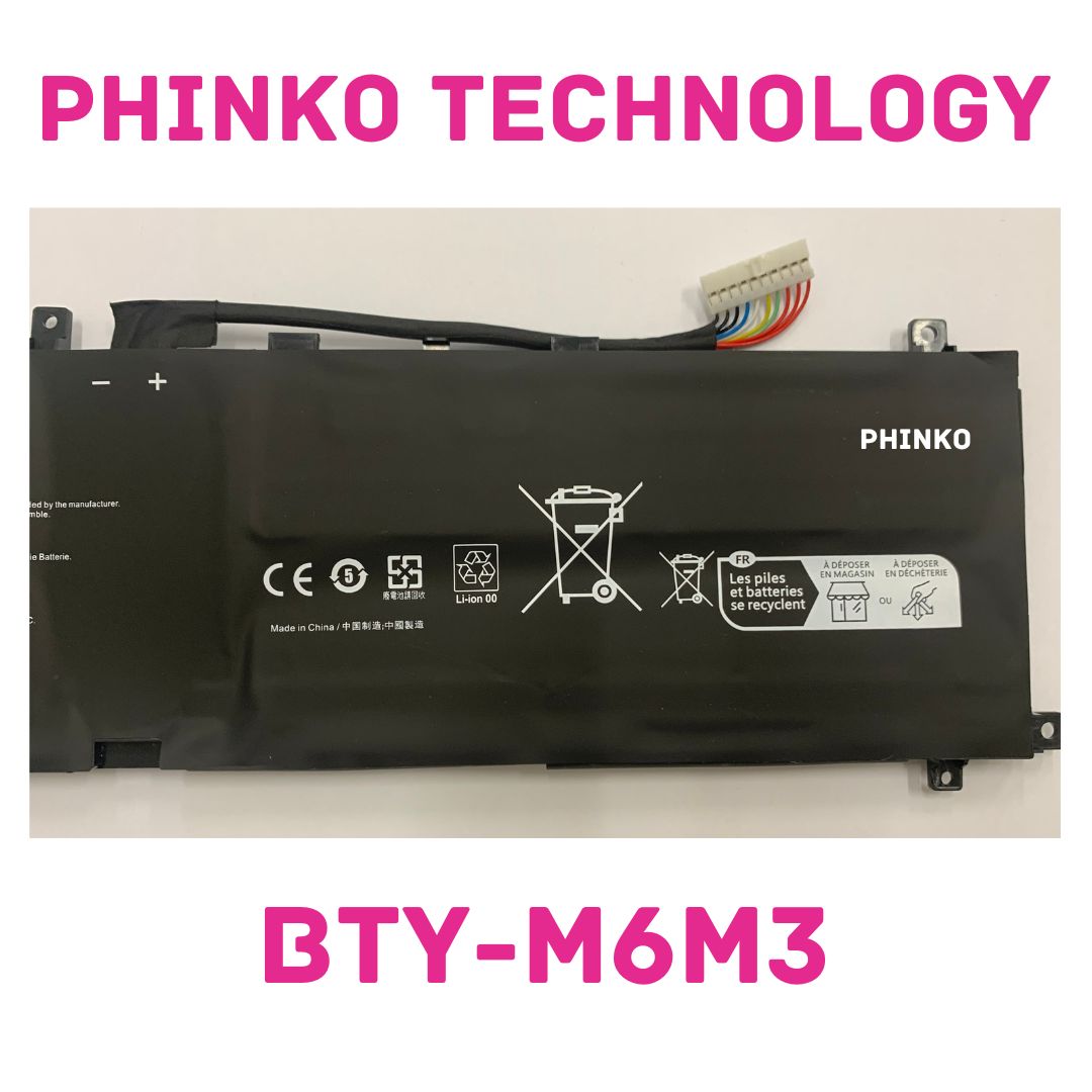 BTY-M6M3 Battery for MSI Raider MS-15M1 MS-15M2 MS-17S1 MS-17S2 GE68HX GE78HX