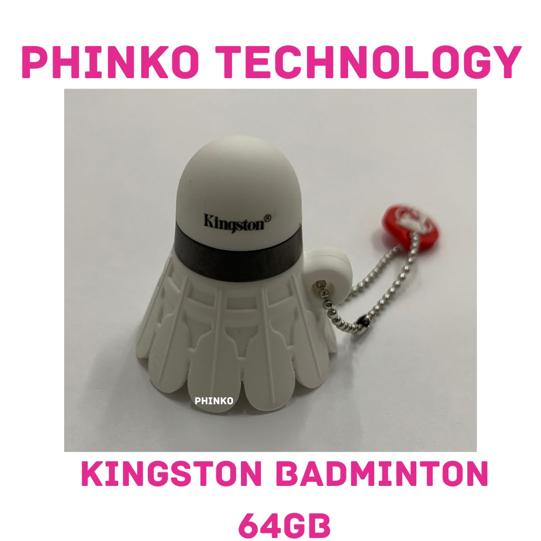 NEW Kingston Badminton 64gb USB Thumb Flash Disk Drive Memory Stick Shuttlecock