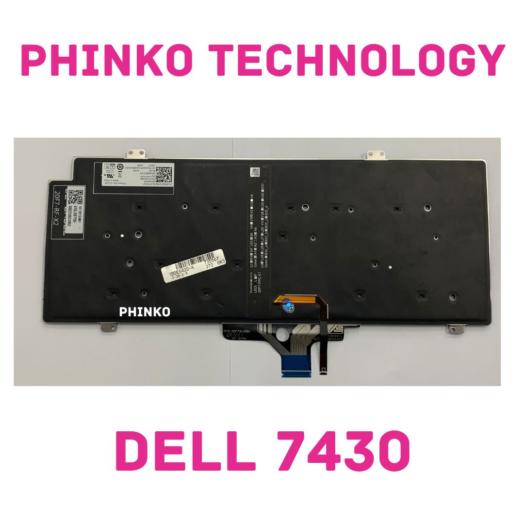 NEW Keyboard Dell Latitude 7420 7430 7520 7530 5420 5421 5430 5431 5440 Backlit