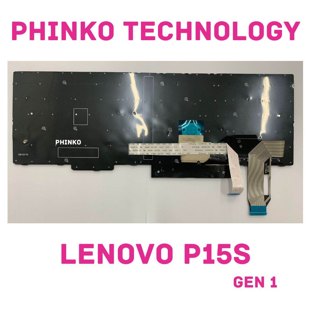 Lenovo ThinkPad P15s GEN 1 P15s 2 T15 Keyboard US Black 5N20V77963