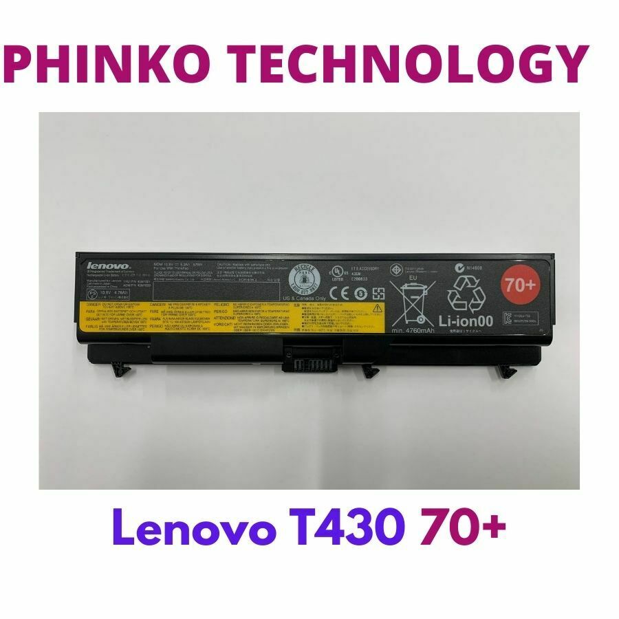 Original Battery Lenovo ThinkPad T430 T530 W530 L530 L430 T520 W520 45N1001 70+
