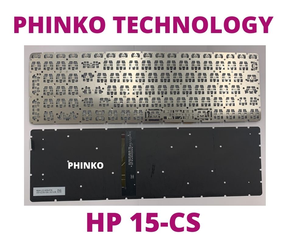 HP Pavilion Keyboard 15-cw 15-cs with Backlight silver