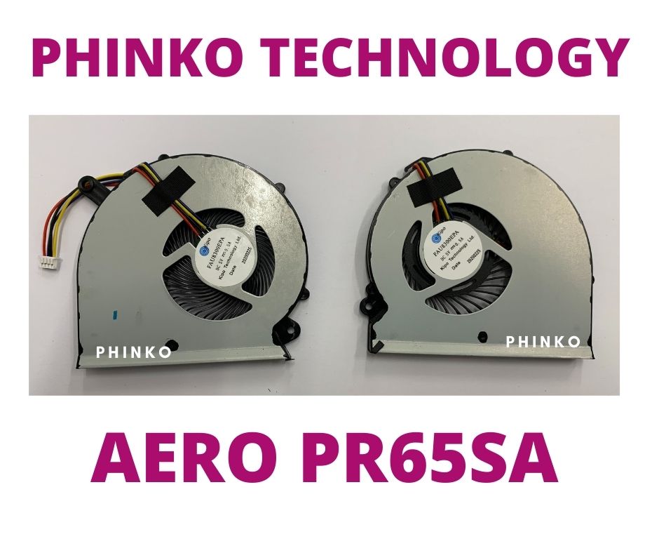 NEW One Pair of Fans for Gigabyte Aero 15 15X 15 X9 15Y 15W RP65SA
