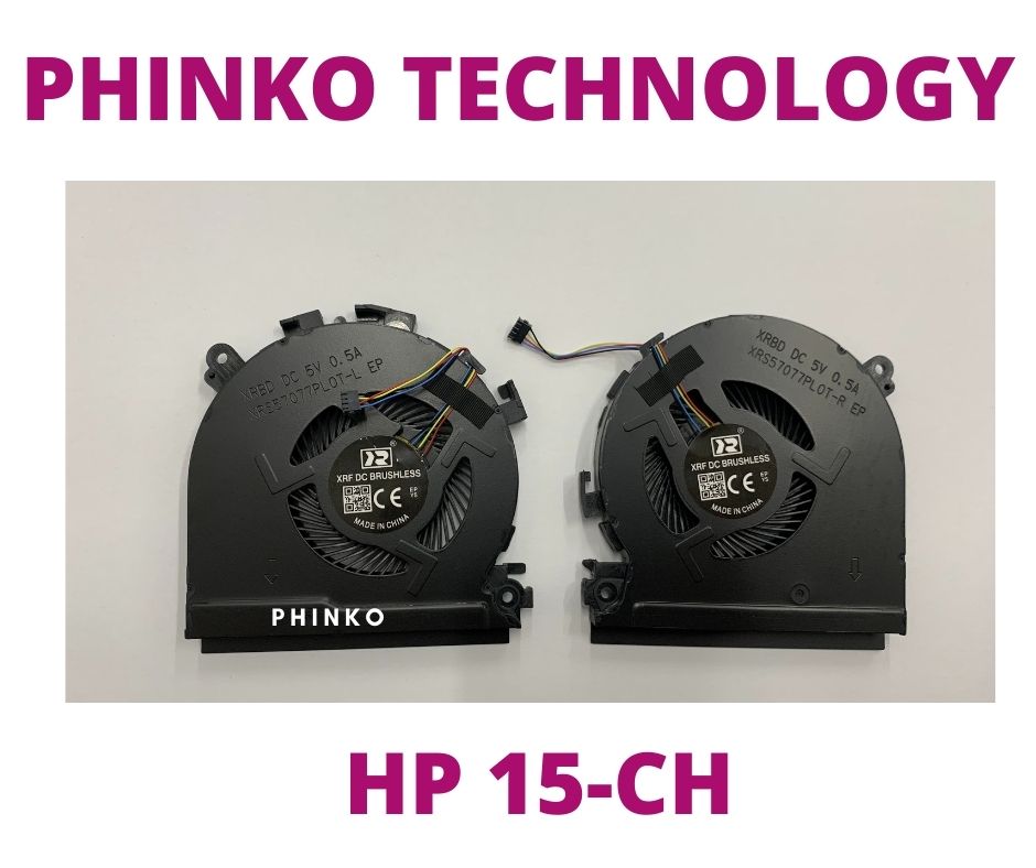 New HP Spectre x360 15-CH 15-CH008CA 15-CH011DX 15-CH000 CPU + GPU Cooling Fan