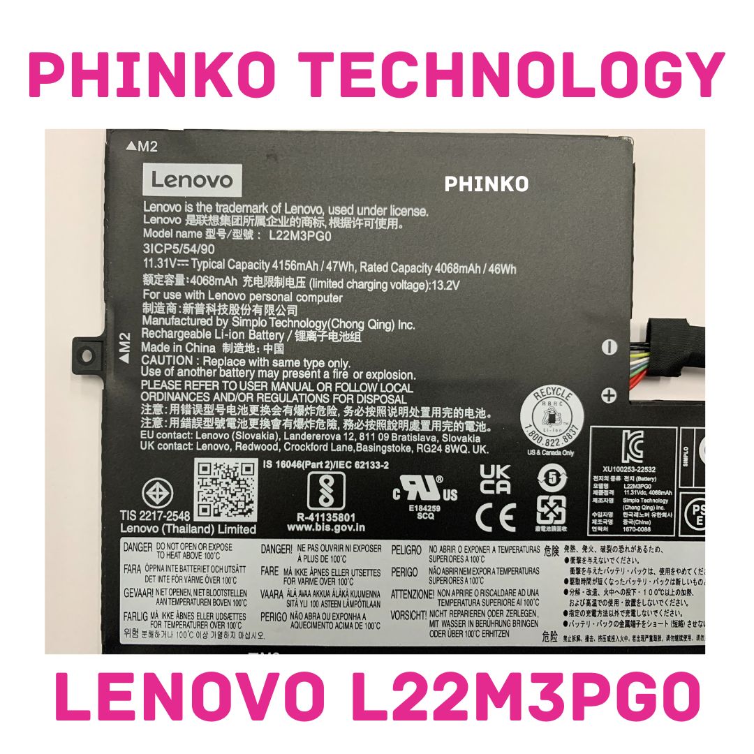 L22M3PG0 L22M3PGO L22X3PG0 Battery for Lenovo IdeaPad Flex 3