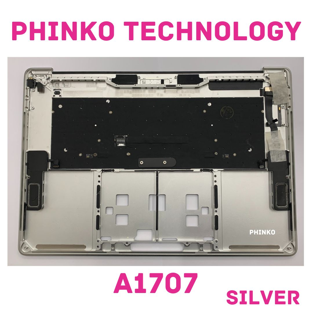 Palmrest Keyboard Top Case Apple MacBook Pro Retina 15" A1707 2016 2017 SILVER