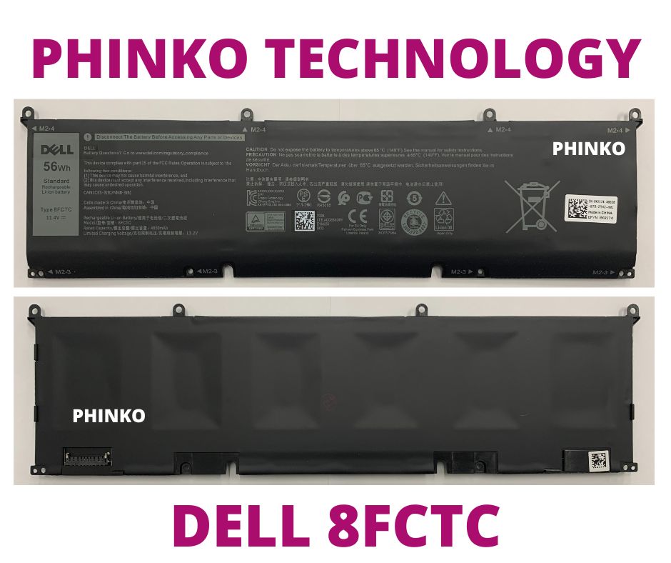 8FCTC 56Wh Battery for Dell Alienware M15 M17 R3 2020 XPS 15 9500 DVG8M P91F