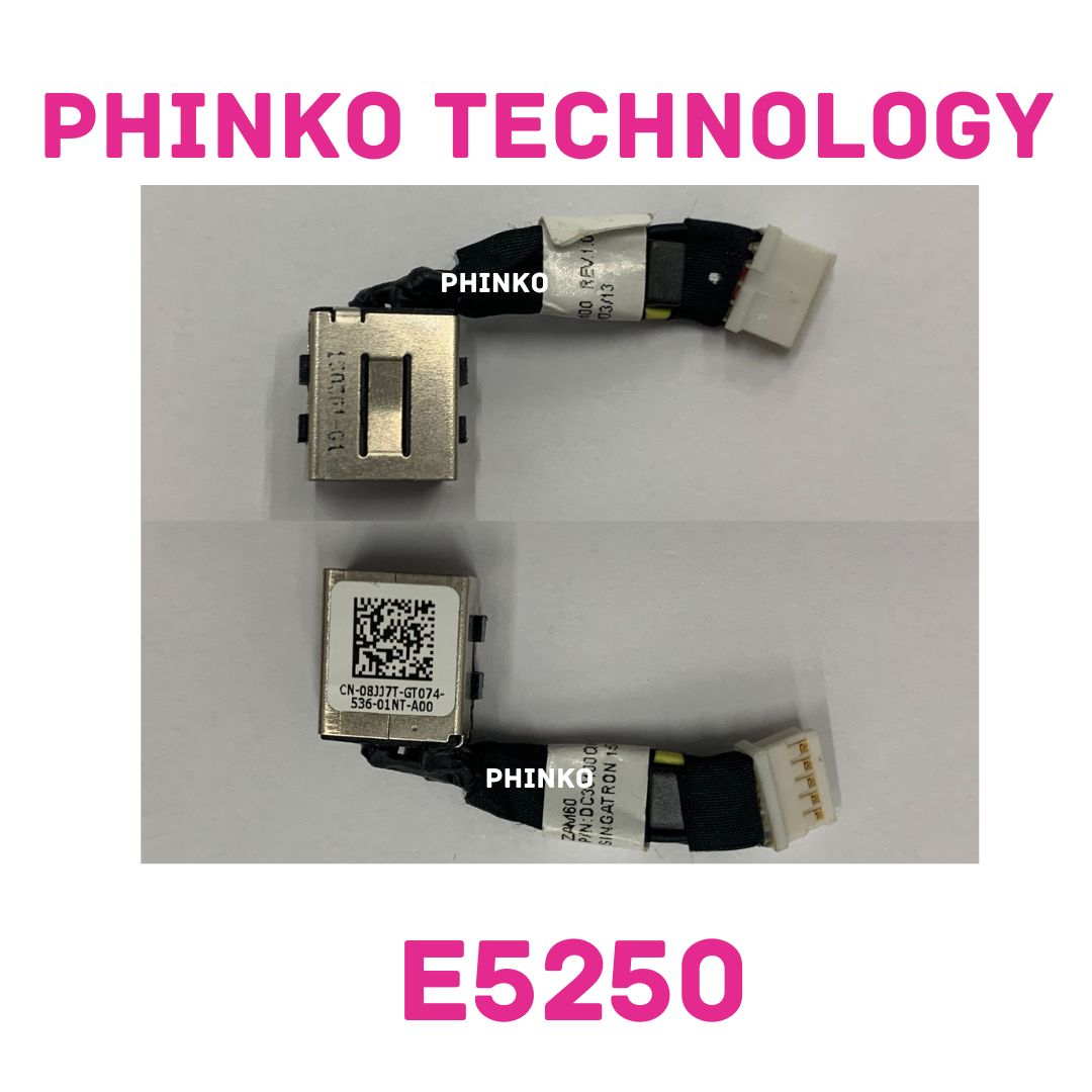 NEW DC POWER JACK CABLE FOR Dell Latitude E5250 ZAM60 08JJ7T DC30100QM00