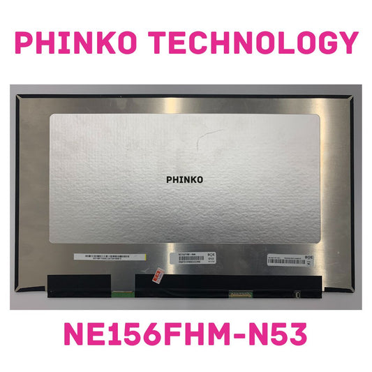 15.6'' FHD LCD Screen IPS Panel LED Display Replacement NE156FHM-N53 30pin 60Hz