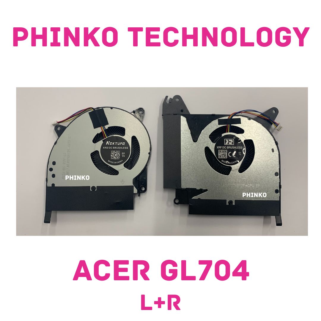NEW CPU & GPU Cooling Fan Laptop Cooler for ROG Strix SCAR II GL704 12V