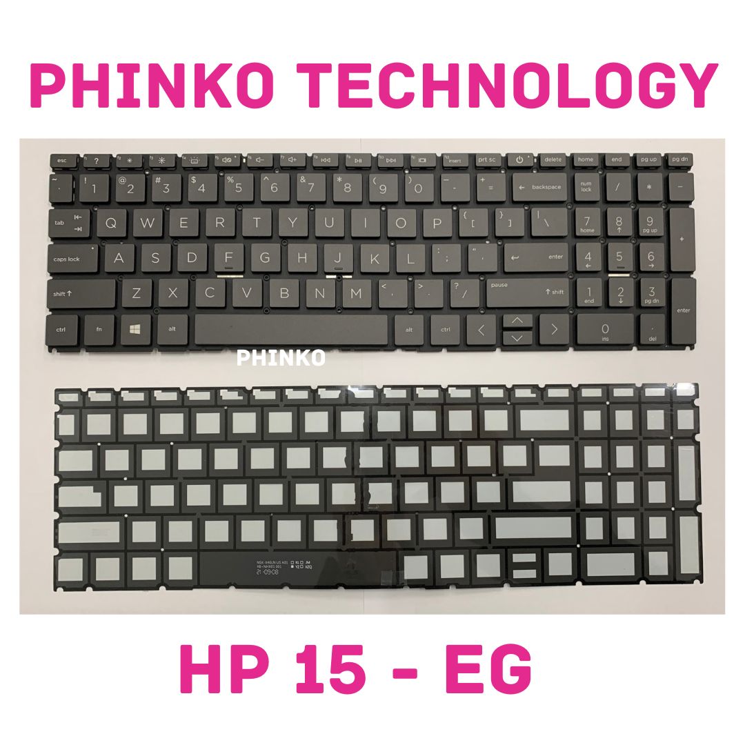 New HP 15-EG 15-EH 15Z-EH 17-CN 17-CP 17Z-CP Keyboard US Backlit