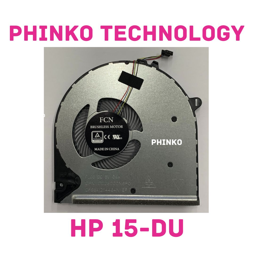New Genuine CPU Cooling Fan for HP Pavilion 15-DU 15s-DU 15s-DY 15-DW L52034-001