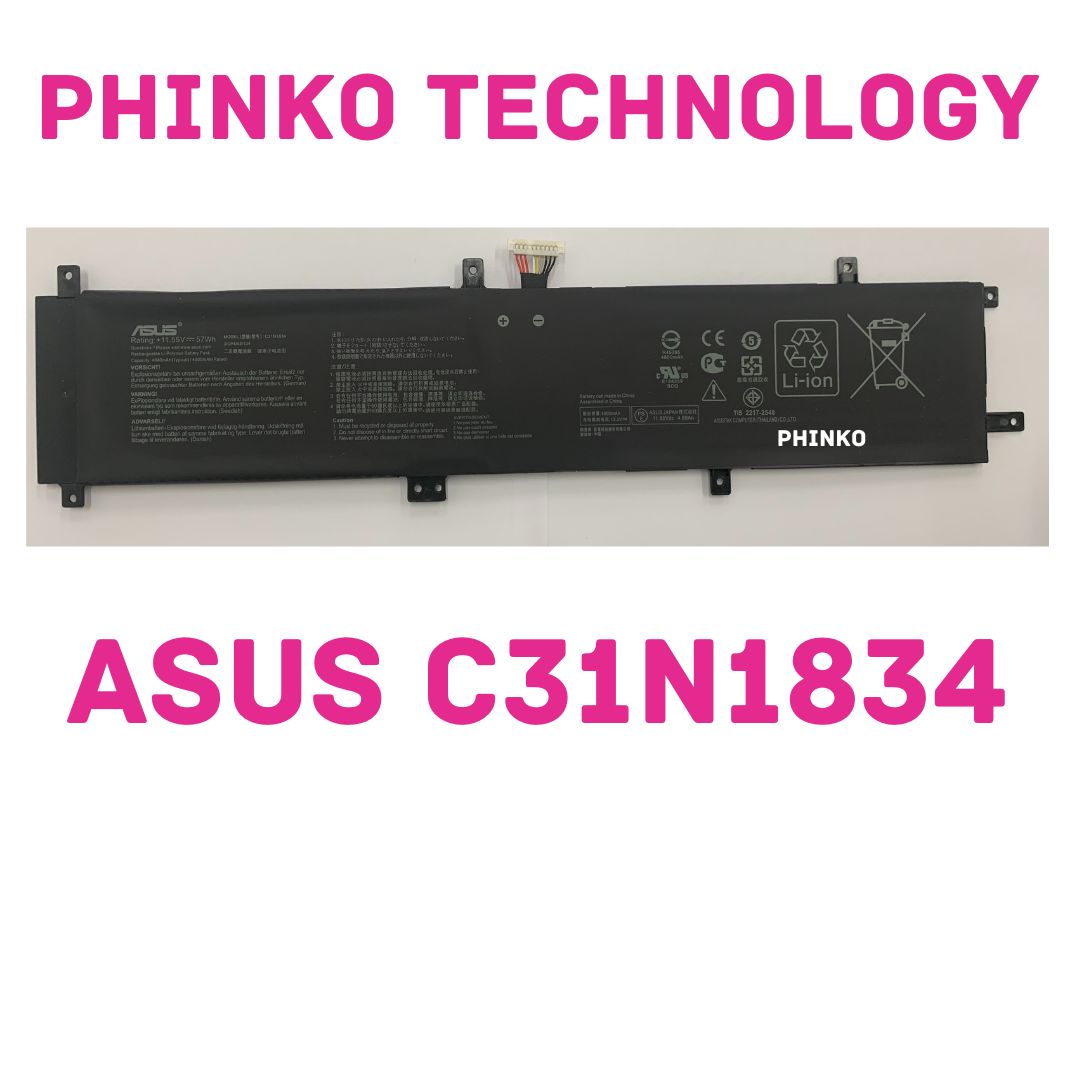 C31N1834 Laptop Battery For ASUS ProArt StudioBook Pro 17 H700GV W700G1T W700G2T