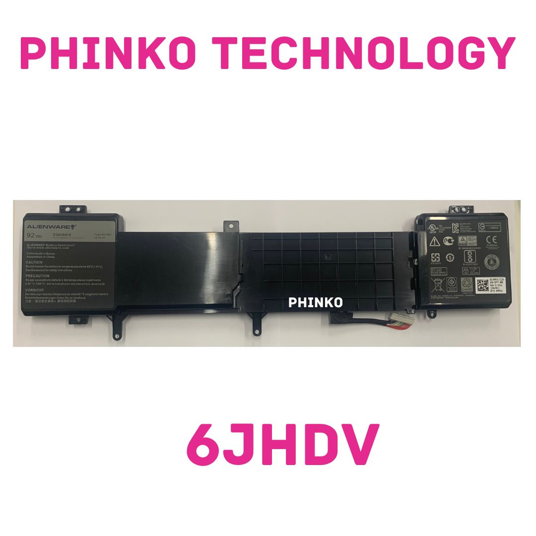 NEW 6JHDV Battery for Dell Alienware 17 R2 R3 P43F ANW17-2136SLV AW17R3-4175SLV