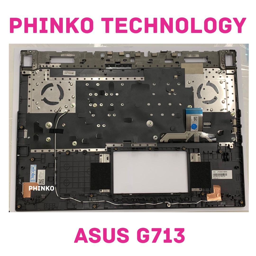 NEW For ASUS ROG Strix G17 G713 G713QY Palmrest w/ Backlit Keyboard Gray (2022)