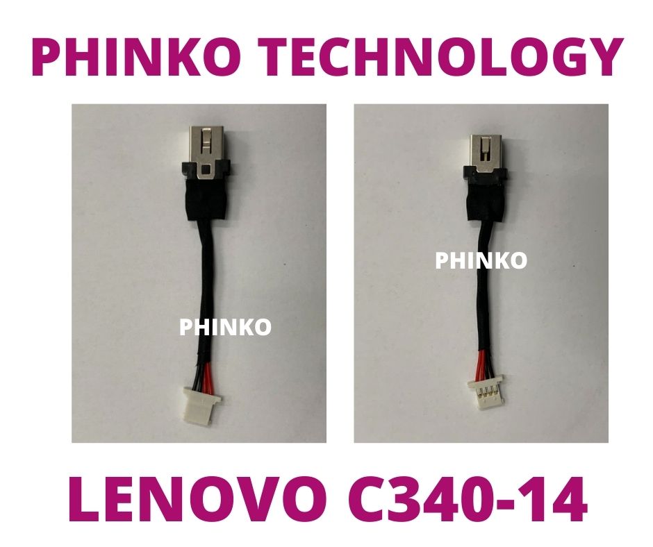 Lenovo C340-14IWL C340-14IML C340-14API DC IN Power Jack Charging Port Cable