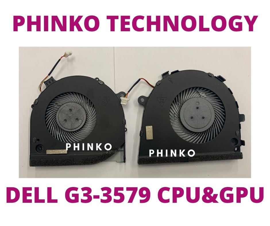 CPU GPU Cooling Fan for DELL G3 G3-3579 G3-3771 G5 15 5587 P75F Series