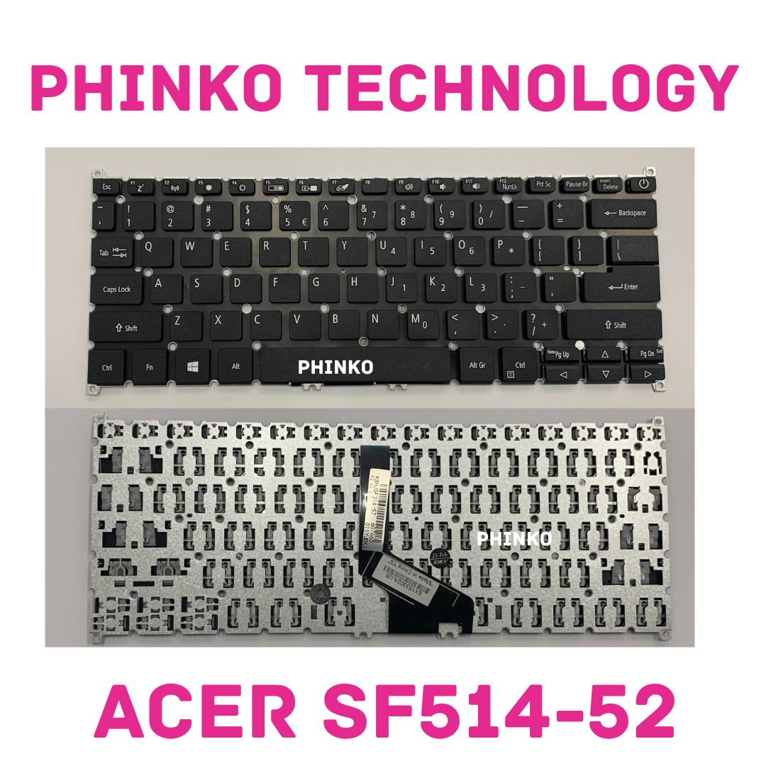 NEW Keyboard for Acer N17W3 SF514-52 SF514-51 SF515-51 SF314-57 SF514-54t