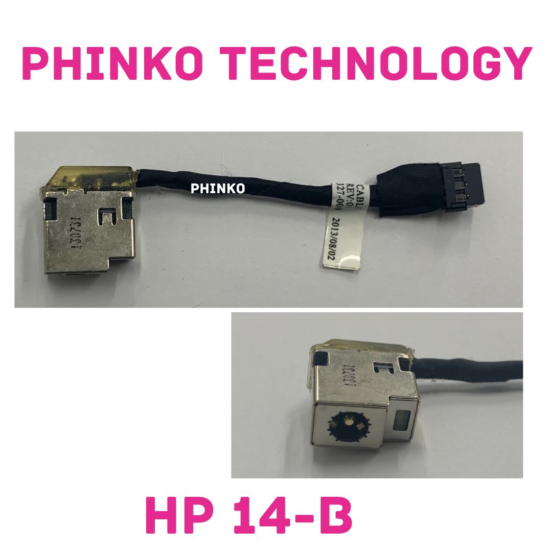 NEW DC Power Socket Jack Cable For HP Sleekbook 14-B 14-C 697921-001 725619-001