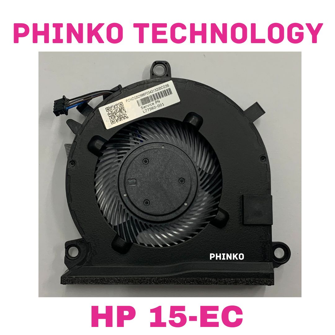NEW CPU Fan for HP Pavilion 15-EC 15-EC0075ax 15-EC0026ax TPN-Q241 77560-001