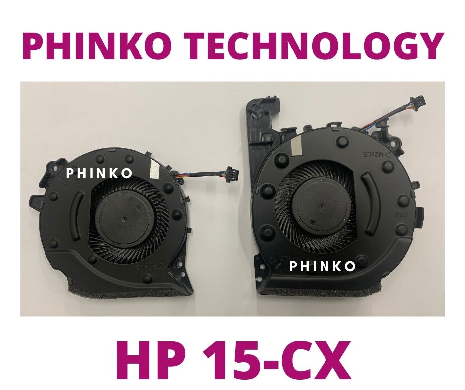 HP Pavilion 15-CN 15-CX 15-CX0060TX CPU Fan L20335-001 & GPU fan L20334-001
