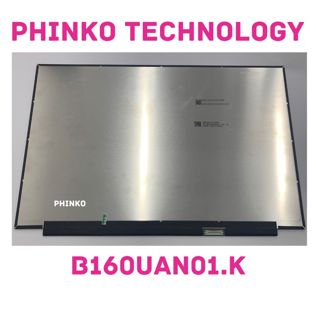 B160UAN01.K 16" 1920X1200 LCD Screen Display Panel WUXGA IPS Non-Touch New